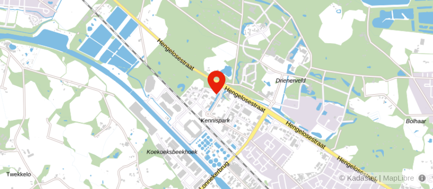 Locatie van Moore MKW - Enschede