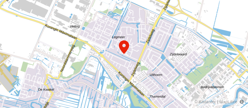 Locatie van Albert R. Melchers