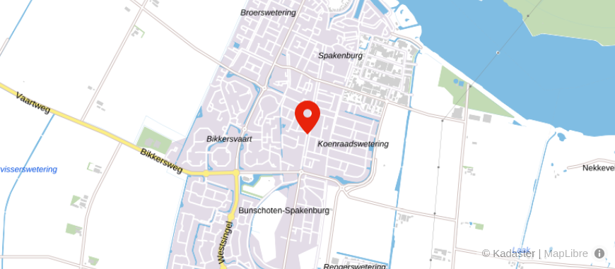 Locatie van Akkerman Pensioenadviesbureau