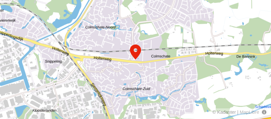 Locatie van Freek Hypotheek Deventer