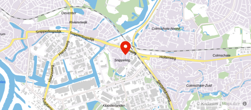 Locatie van EVFA B.V