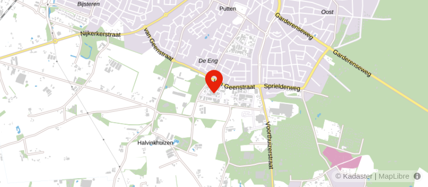 Locatie van Kredietwinkel