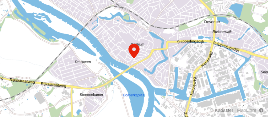 Locatie van 123Advies Deventer