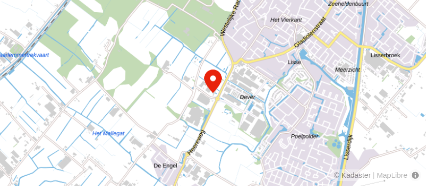 Locatie van Van der Linden Consultancy