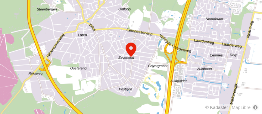 Locatie van Stegenga Adviesbureau