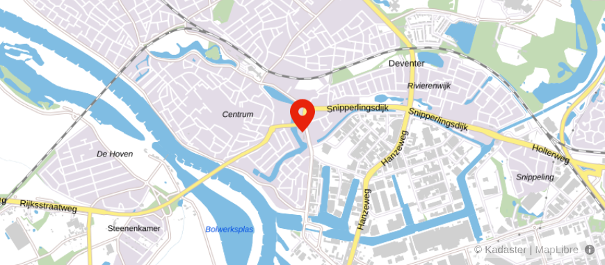 Locatie van Rodenburg makelaars