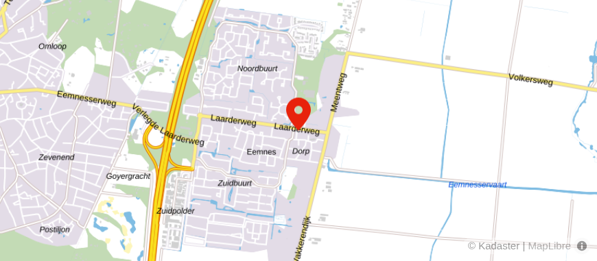 Locatie van Notariskantoor Eemnes