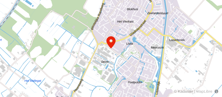 Locatie van Bodde Hypotheken en Verzekeren 