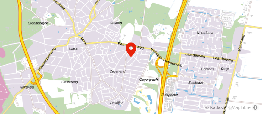 Locatie van Objective Financiële Adviesgroep B.V.