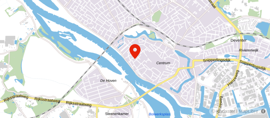 Locatie van Tekelenburg & Zuurveld