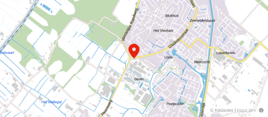 Locatie van Pondera administratie & belastingadvies