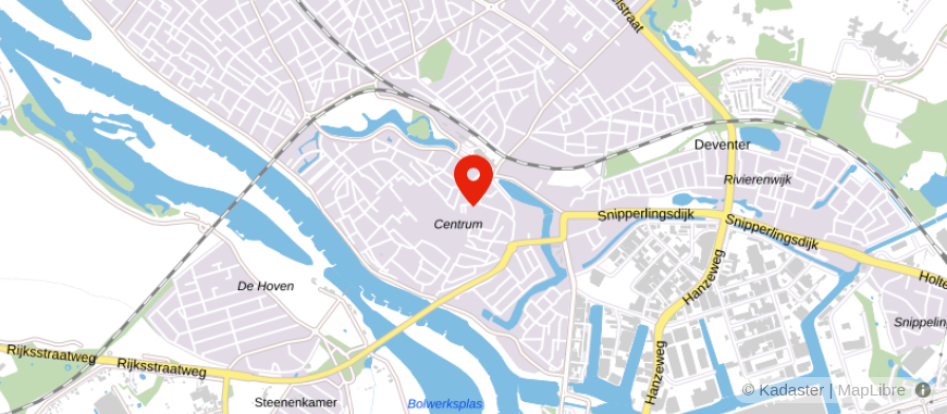 Locatie van OpenDeur Deventer