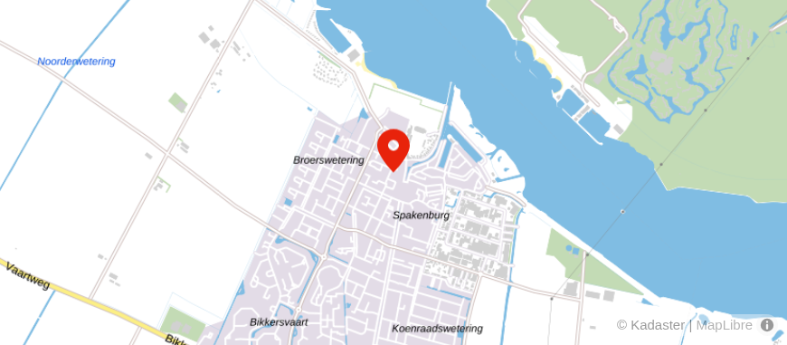 Locatie van Van de Geest Advies