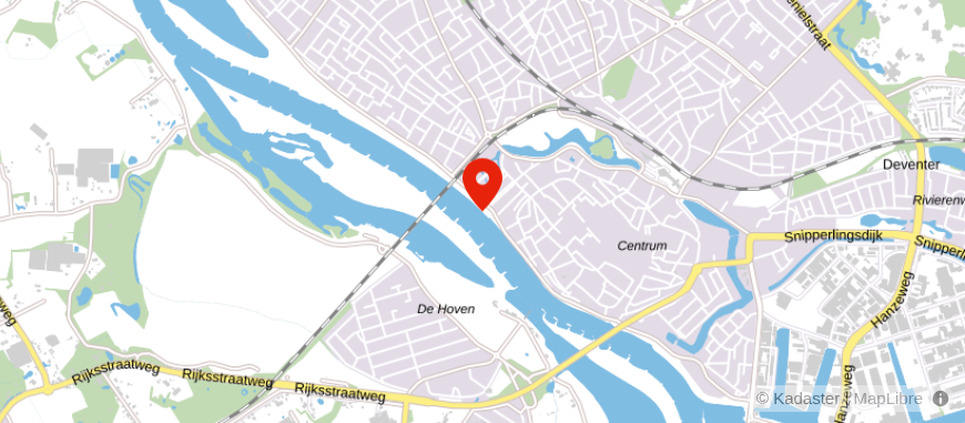 Locatie van Visie Accountants en Belastingadviseurs