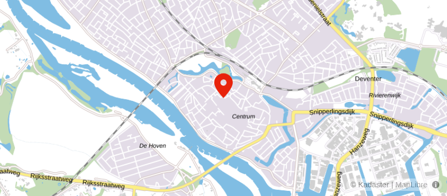 Locatie van Memoriaal Administratiekantoor en Belastingadvies