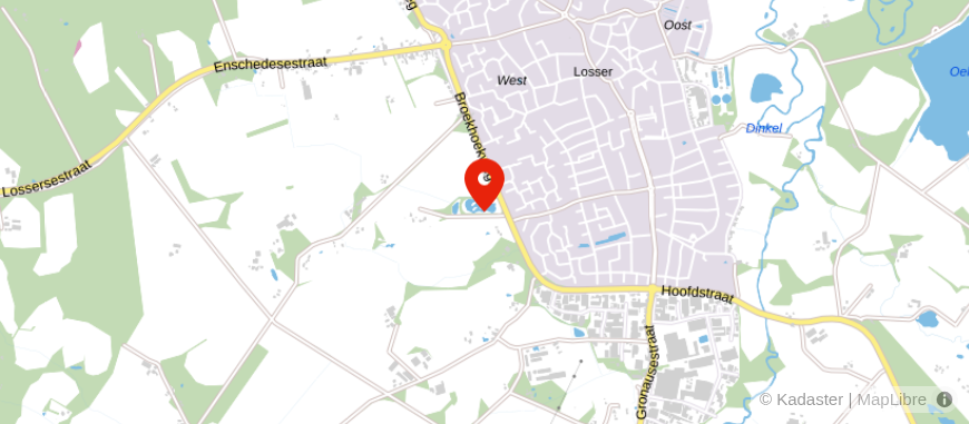 Locatie van Bonnes Adviesgroep