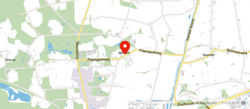 Locatie van Van der Kuil Makelaardij & Financieel advies