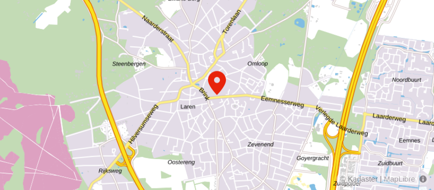 Locatie van Notariskantoor Mr. A.S. de Boer
