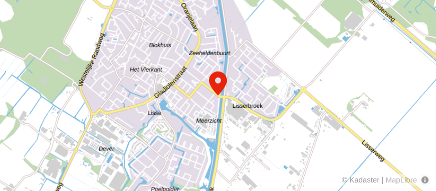 Locatie van Kromhout, accountants en belastingadviseurs