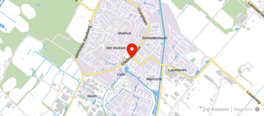 Locatie van Markant Accountants en Bedrijfsadviseurs