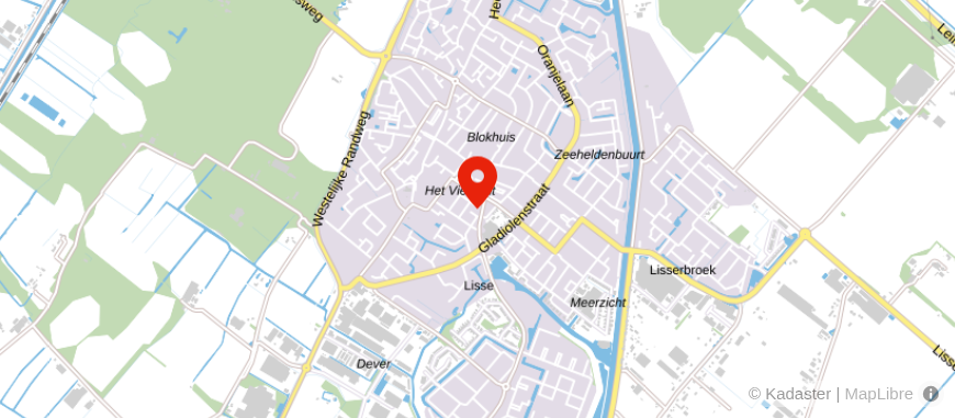 Locatie van Koopmans & De Rooij