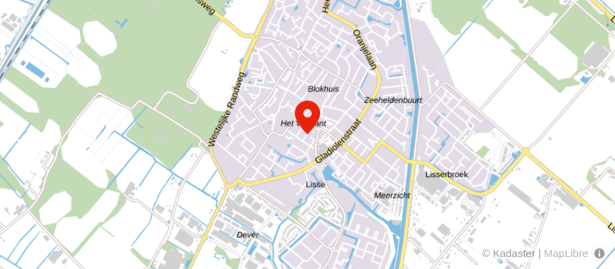 Locatie van Deltack Advies