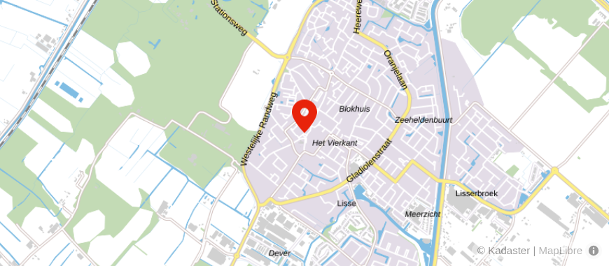 Locatie van Wilbrink & v.d. Vlugt Makelaars