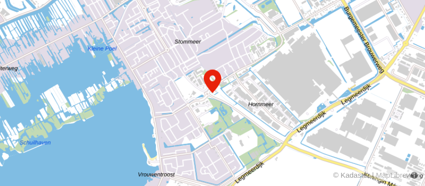 Locatie van Zichtadviseurs Aalsmeer