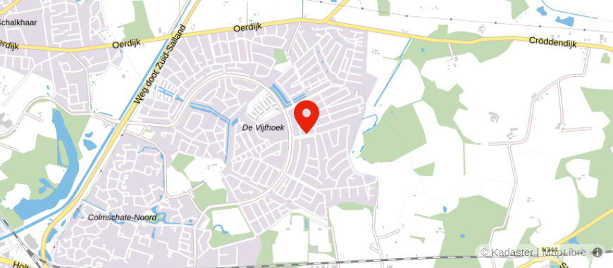 Locatie van Adelaar Vastgoed Taxaties