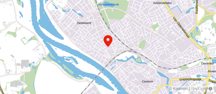 Locatie van De Muntor