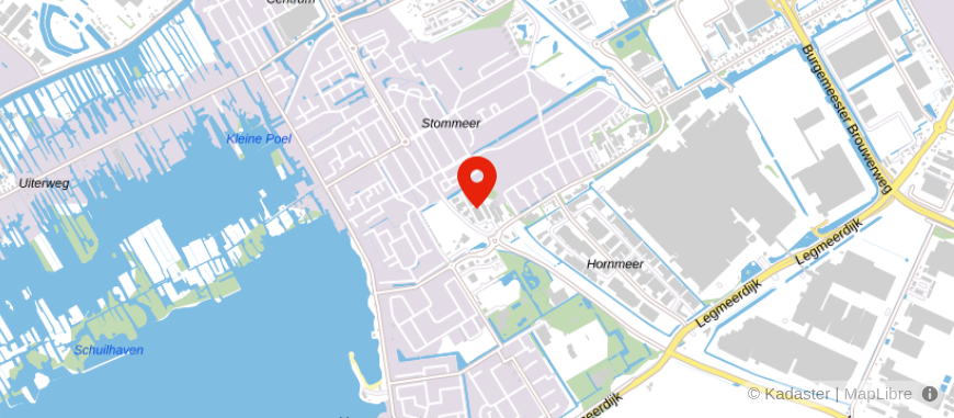 Locatie van aaff Aalsmeer