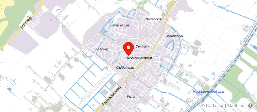 Locatie van Hoevens Makelaardij