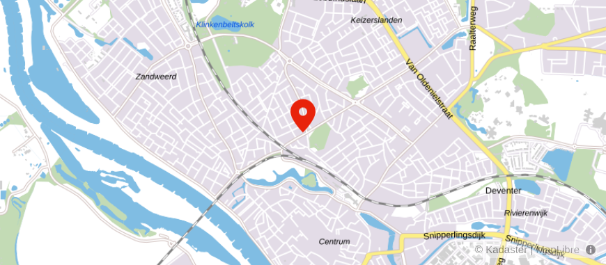 Locatie van BRIQS Makelaardij