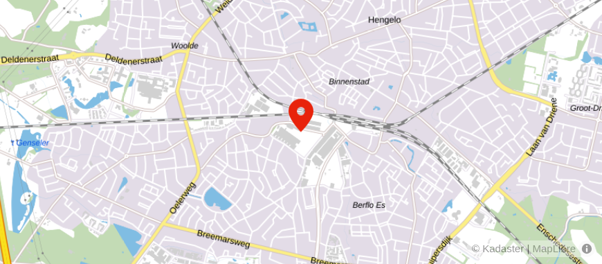 Locatie van Trifin Adviesgroep B.V.