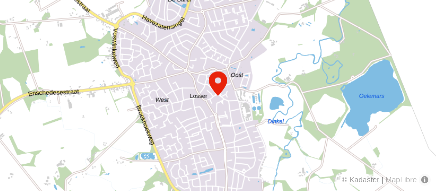 Locatie van Bouwma Administratie- en Belastingadviesbureau