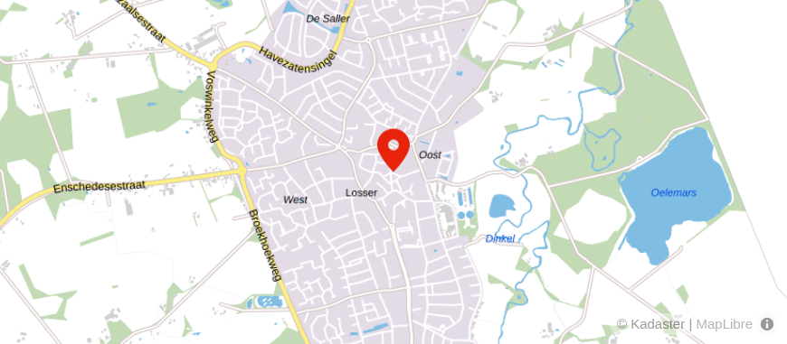 Locatie van Senger & Gervink