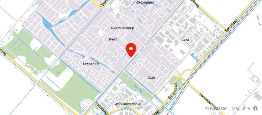 Locatie van Damen Adviesbureau