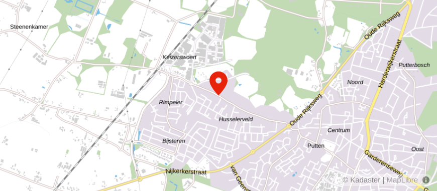 Locatie van Van den Berg Financiële Diensten