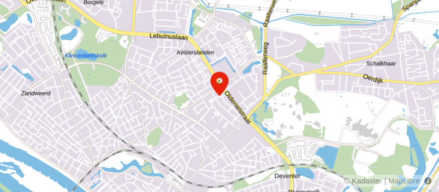 Locatie van Prorisks B.V.
