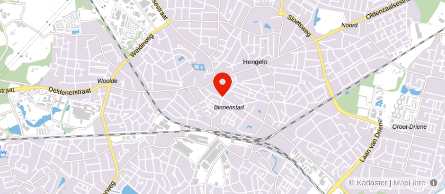 Locatie van Hypotheeknet Hengelo