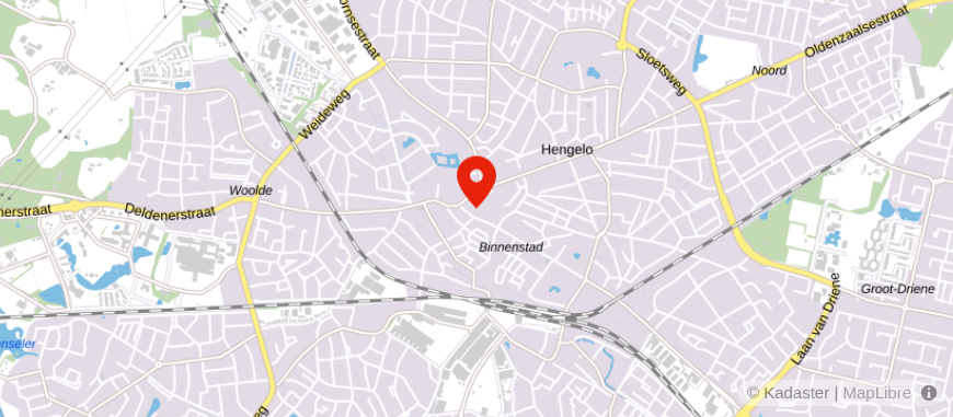 Locatie van Hypotheek Visie Hengelo
