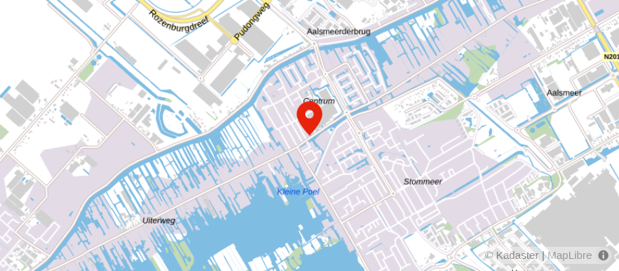 Locatie van De Hypotheker Aalsmeer