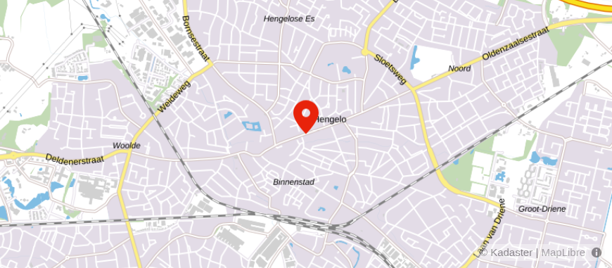 Locatie van Zengerink Makelaardij BV