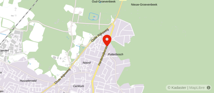 Locatie van Van Zandbergen Financiële Diensten