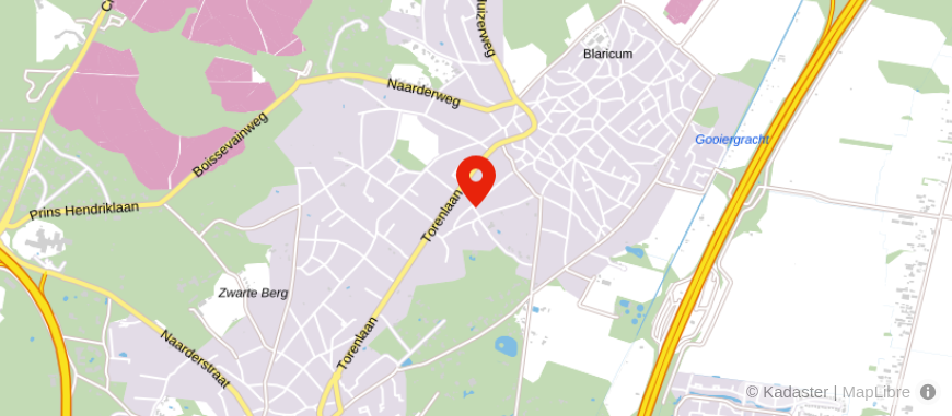 Locatie van Caroline van Weede Uitvaartzorg