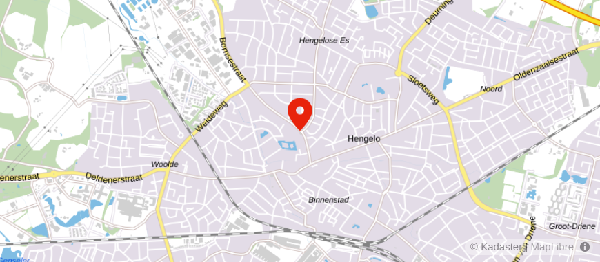 Locatie van Des Huizes Makelaars