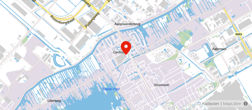 Locatie van M/V Works Financieel Advies
