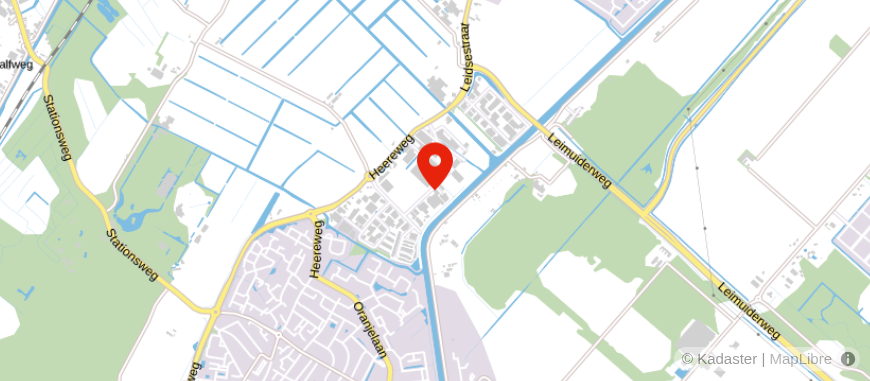 Locatie van Van Rooden Administratie en Belastingzaken