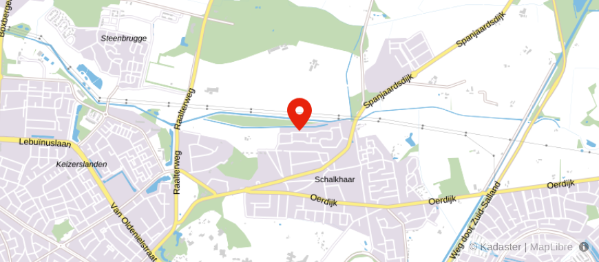 Locatie van Pitaal, Pensioen & Inkomen