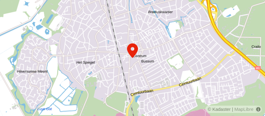 Locatie van Het Huis van Amber hypotheken & verzekeringen